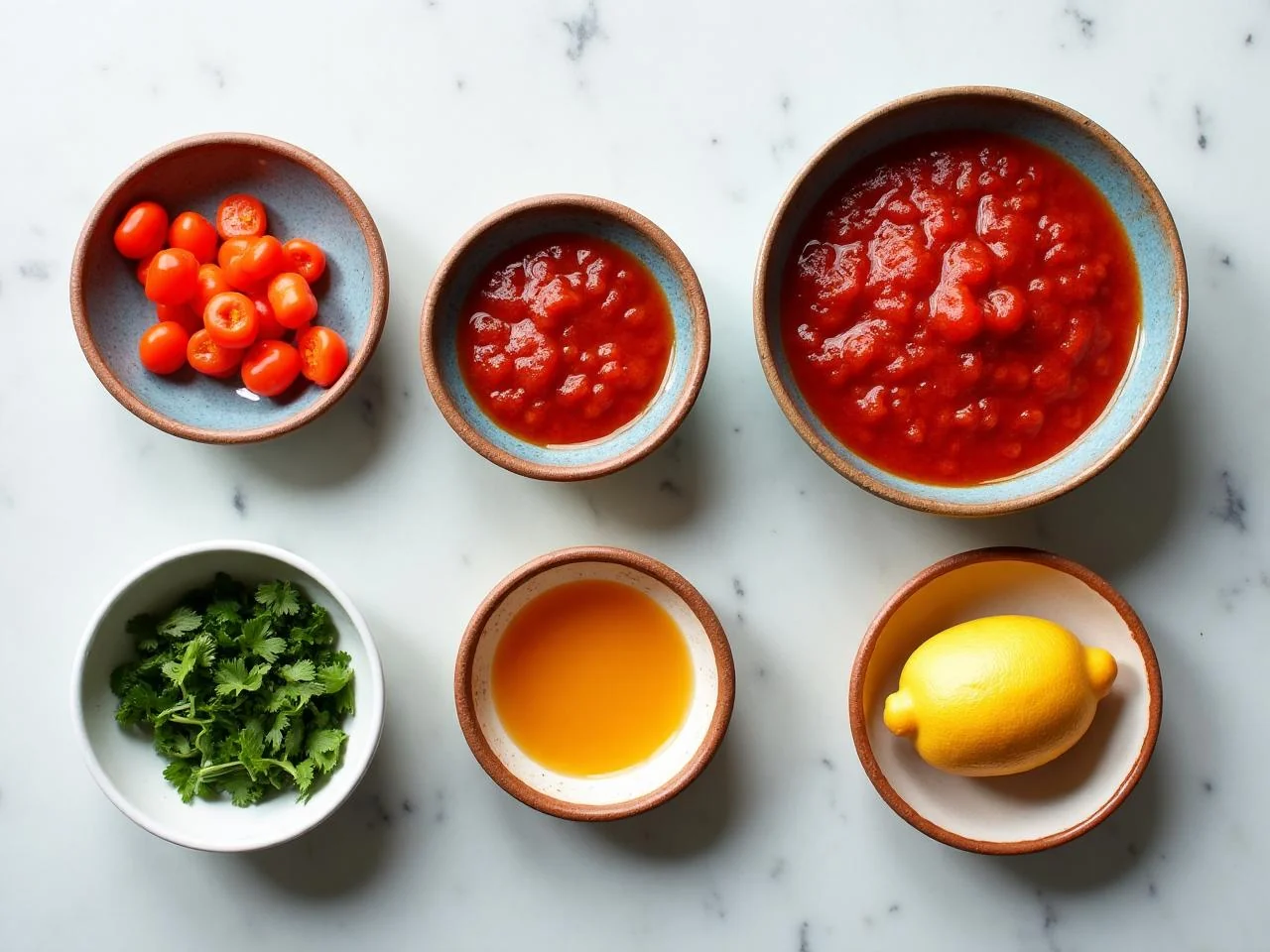 Ingredients for Salsa Roja