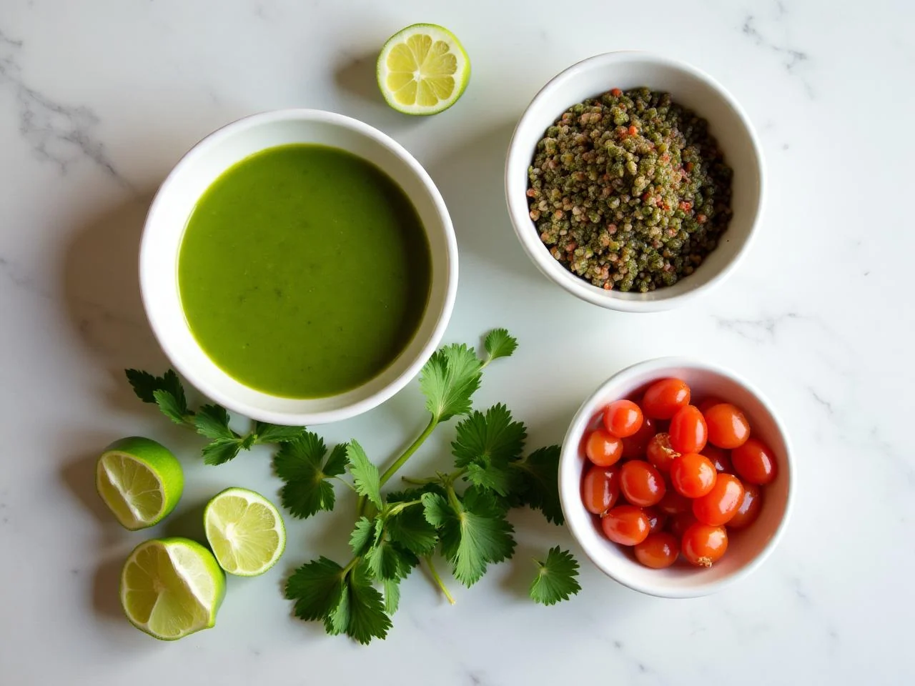 Ingredients for Salsa Verde