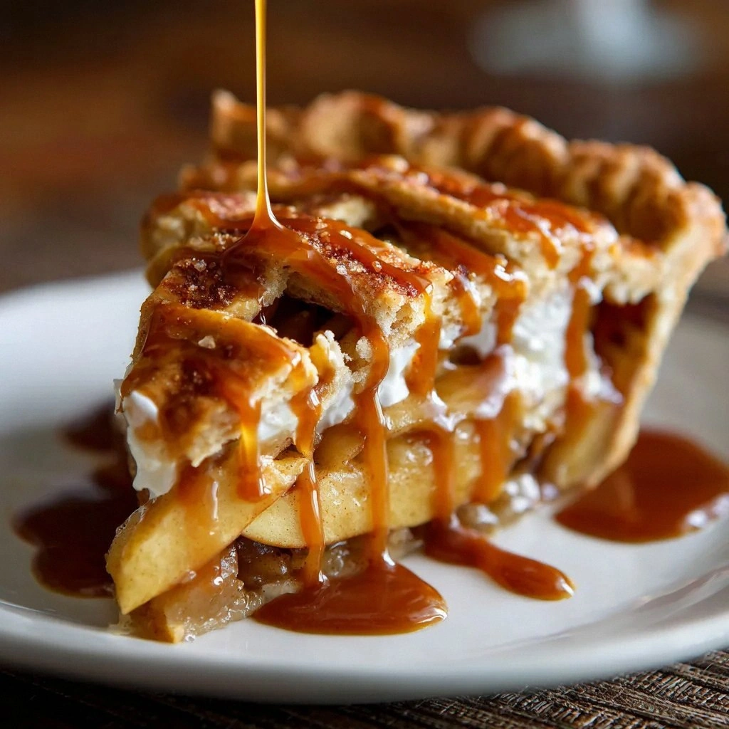 Salted Caramel Apple Pie