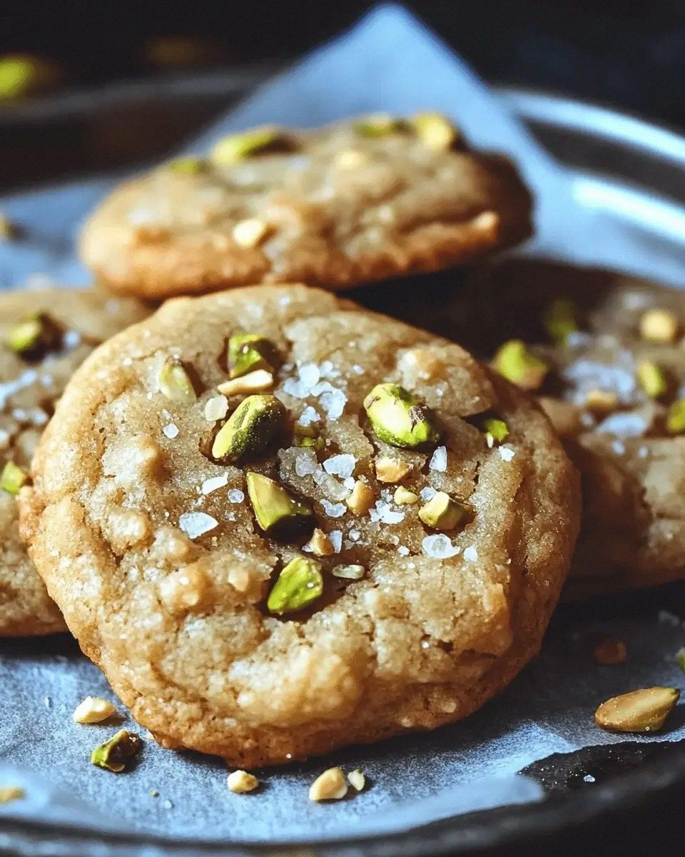 Salted Honey Pistachio Cookies that Delight Every Bite!