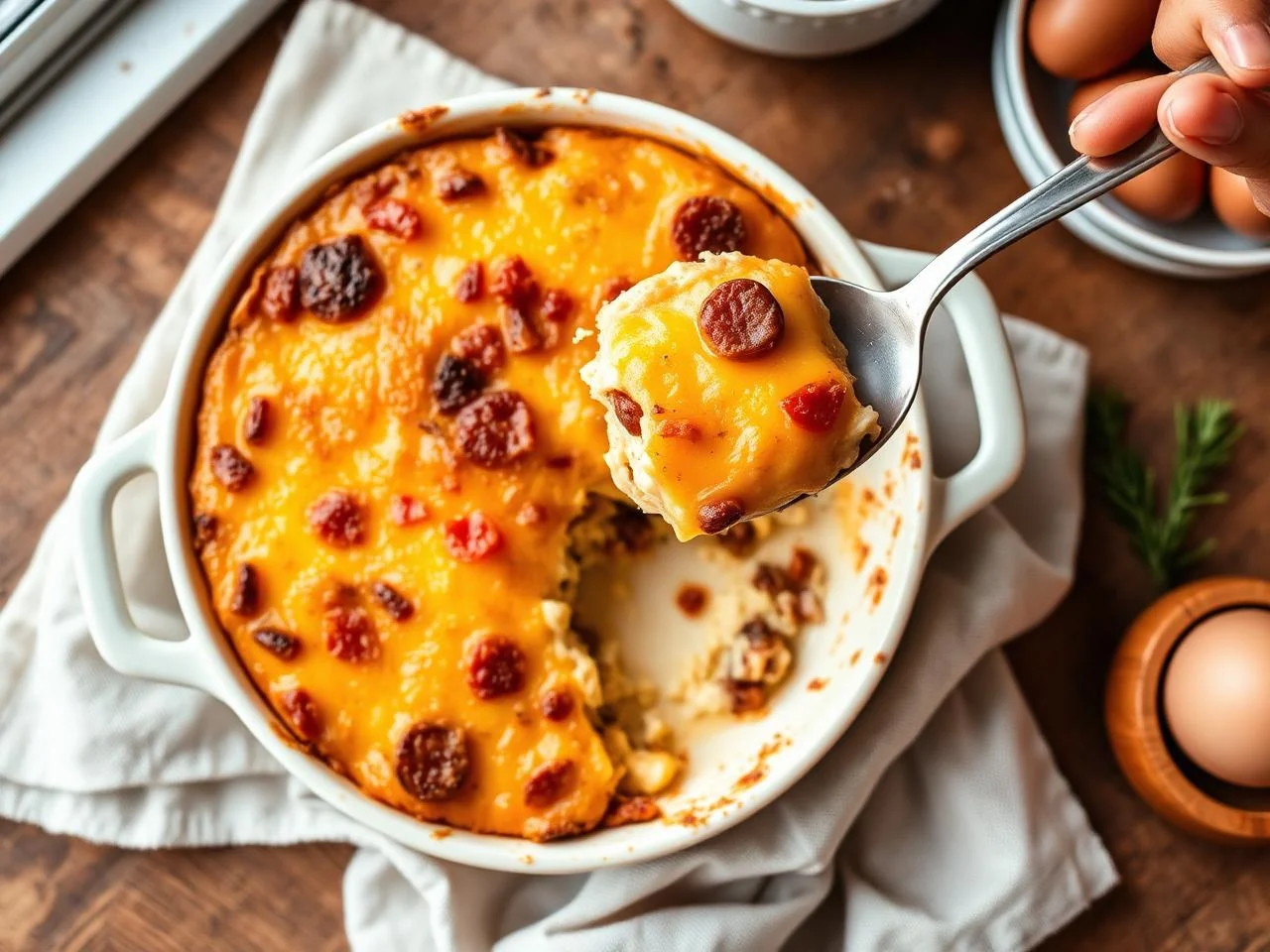 Sausage And Egg Casserole