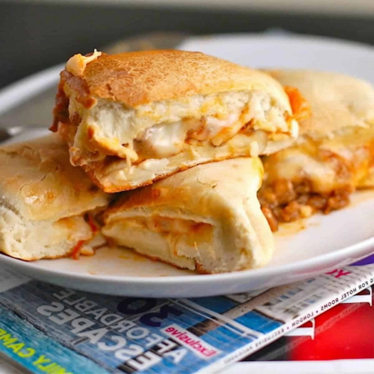 Sausage and Mozzarella Calzone