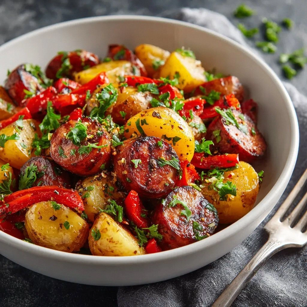 Sausage and Potatoes Skillet (