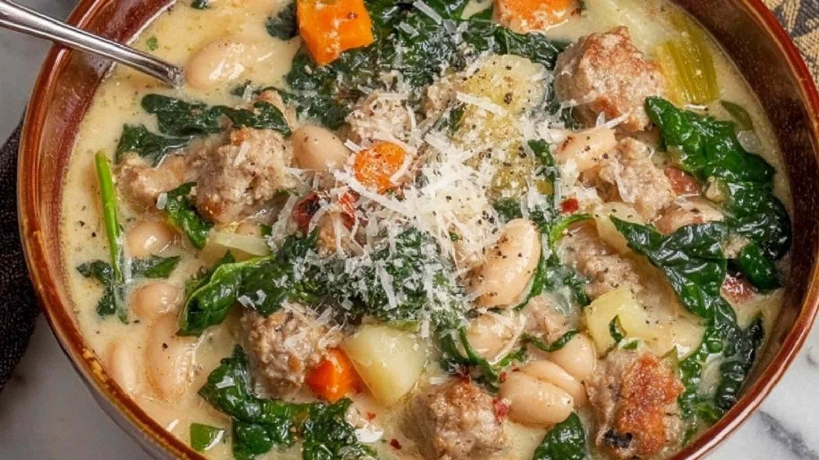 Sausage and White Bean Soup