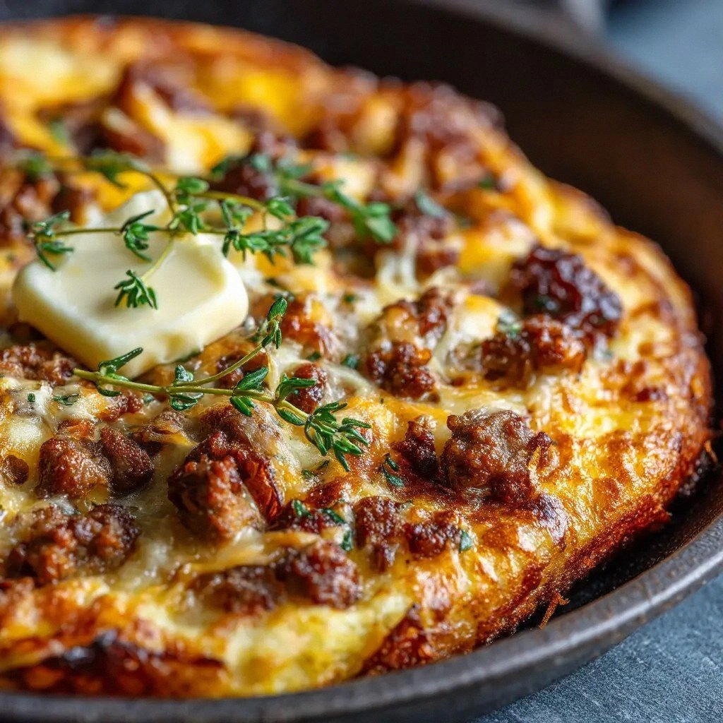 Sausage Cheese Sheet Pan Panca