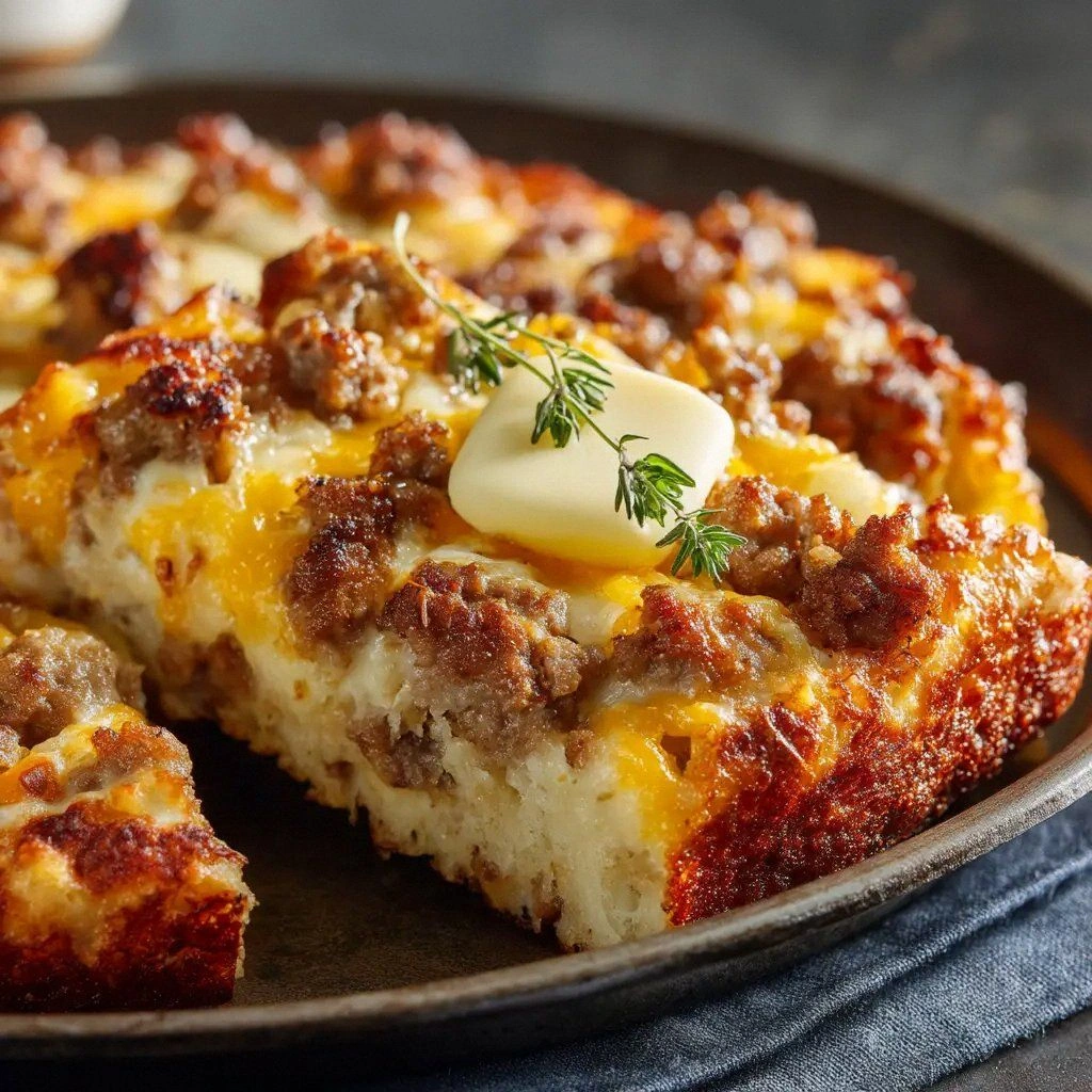 Sausage Cheese Sheet Pan Panca