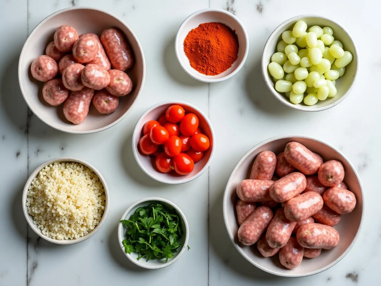Ingredients for Sausage Herb Stuffing