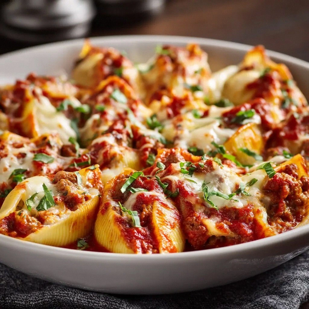 Sausage Stuffed Shells: The Ul