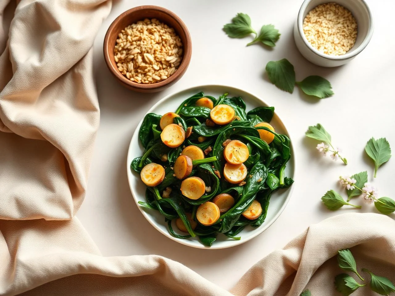 Sautéed Spinach