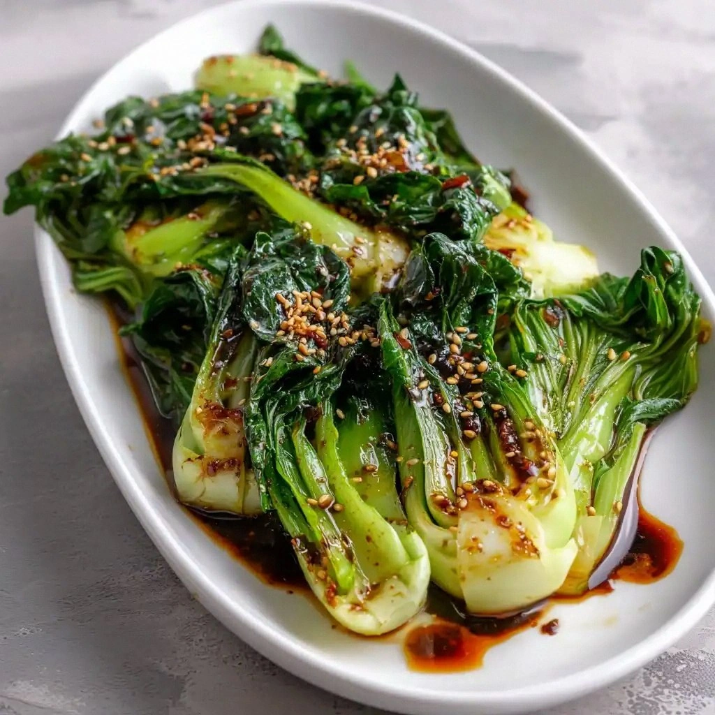 Sautéed Bok Choy with Garlic a