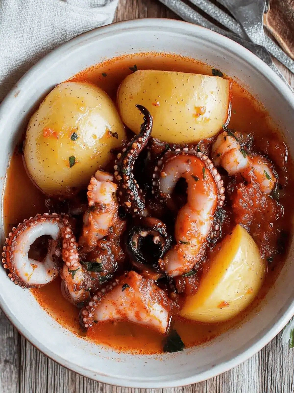 Savor Authentic Greek Octopus 