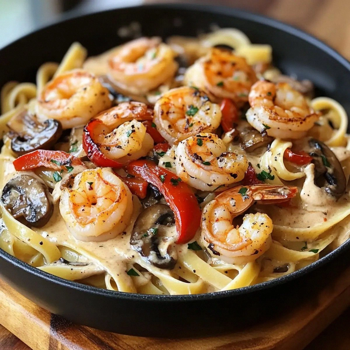 Savor Blackened Shrimp Stroganoff for a Creamy Delight