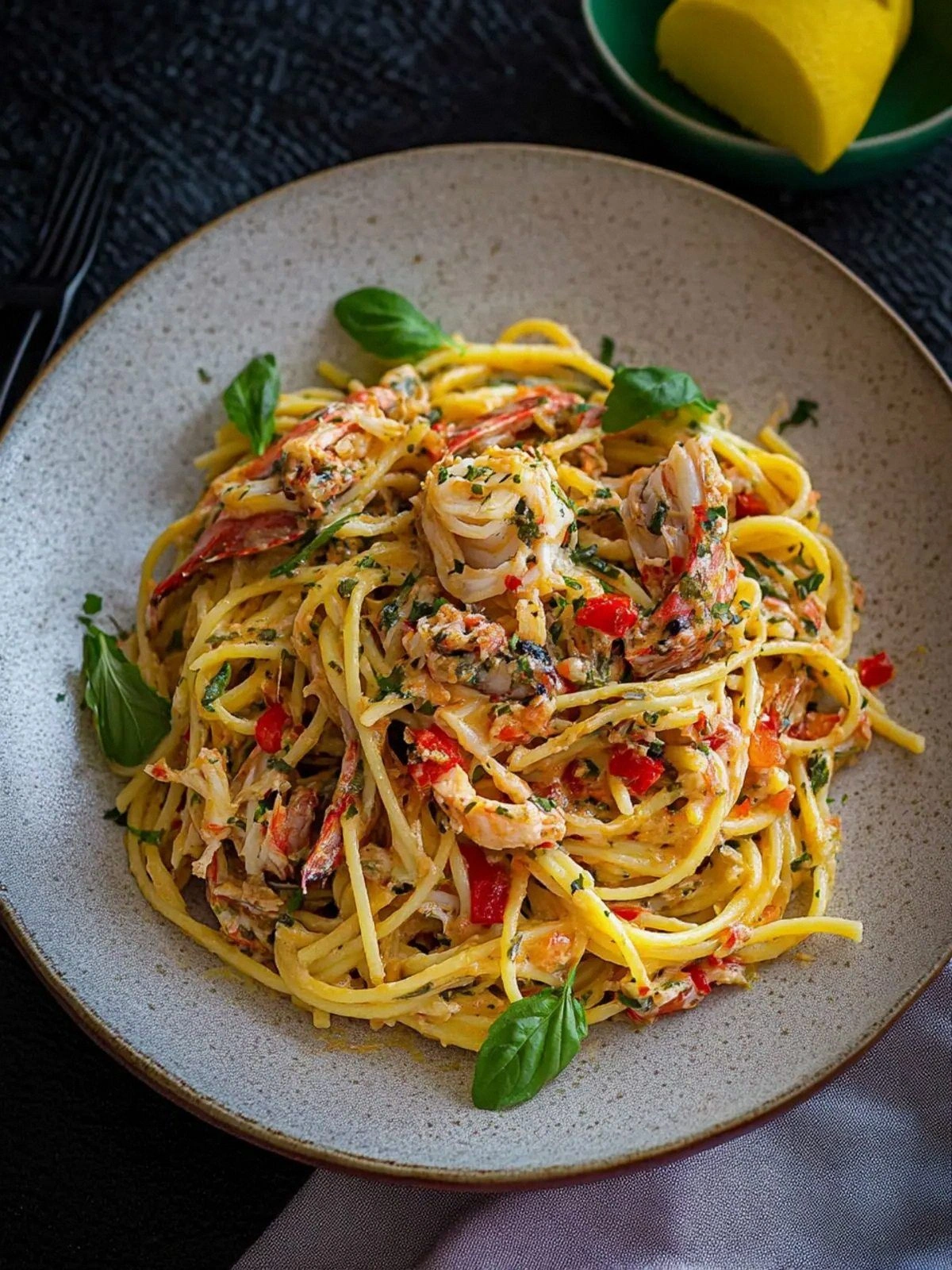 Savor Chilli Crab Pasta: A Spi