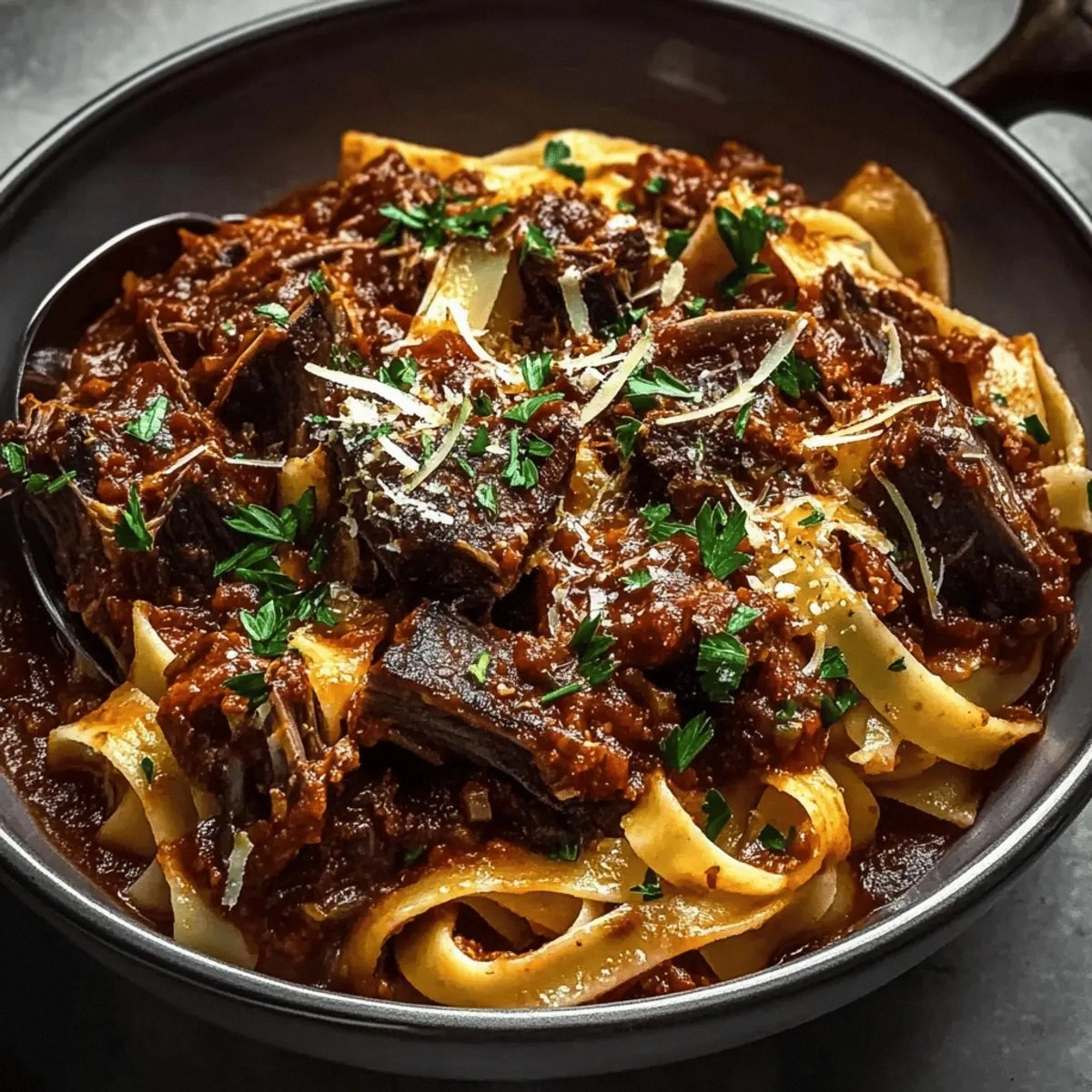 Savor Homemade Short Rib Ragù: Pure Comfort in Every Bite