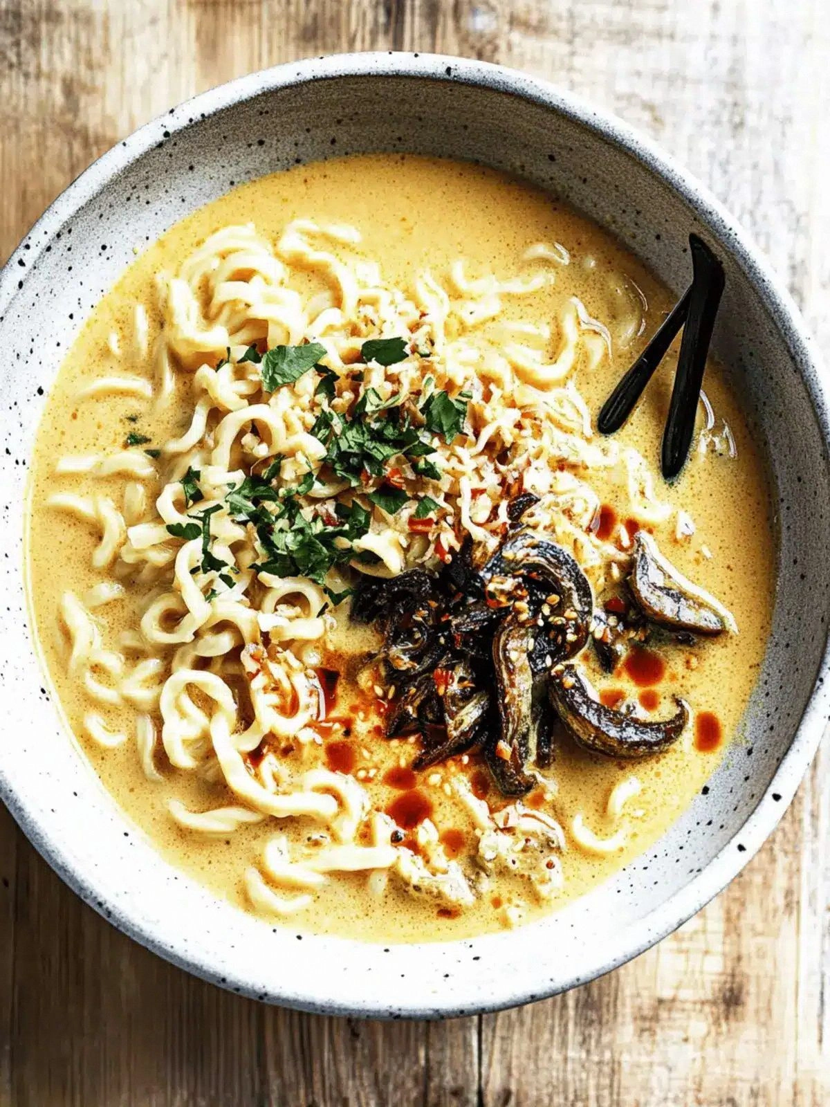 Savor Spicy Coconut Curry Rame