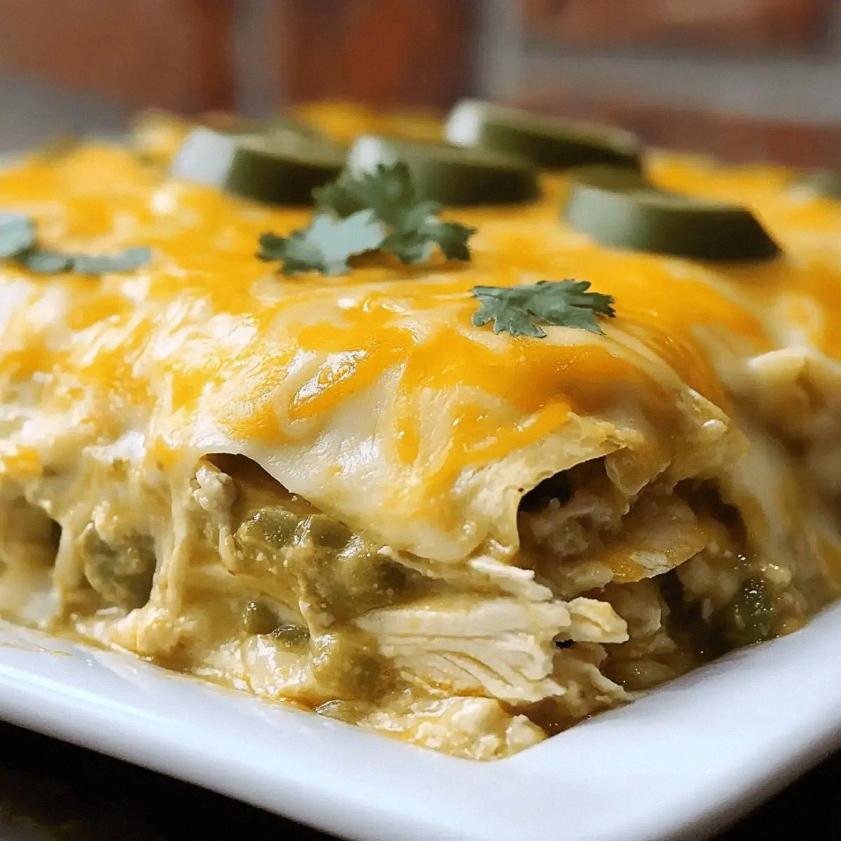Savor the Ultimate Chile Chicken Enchilada Casserole Delight