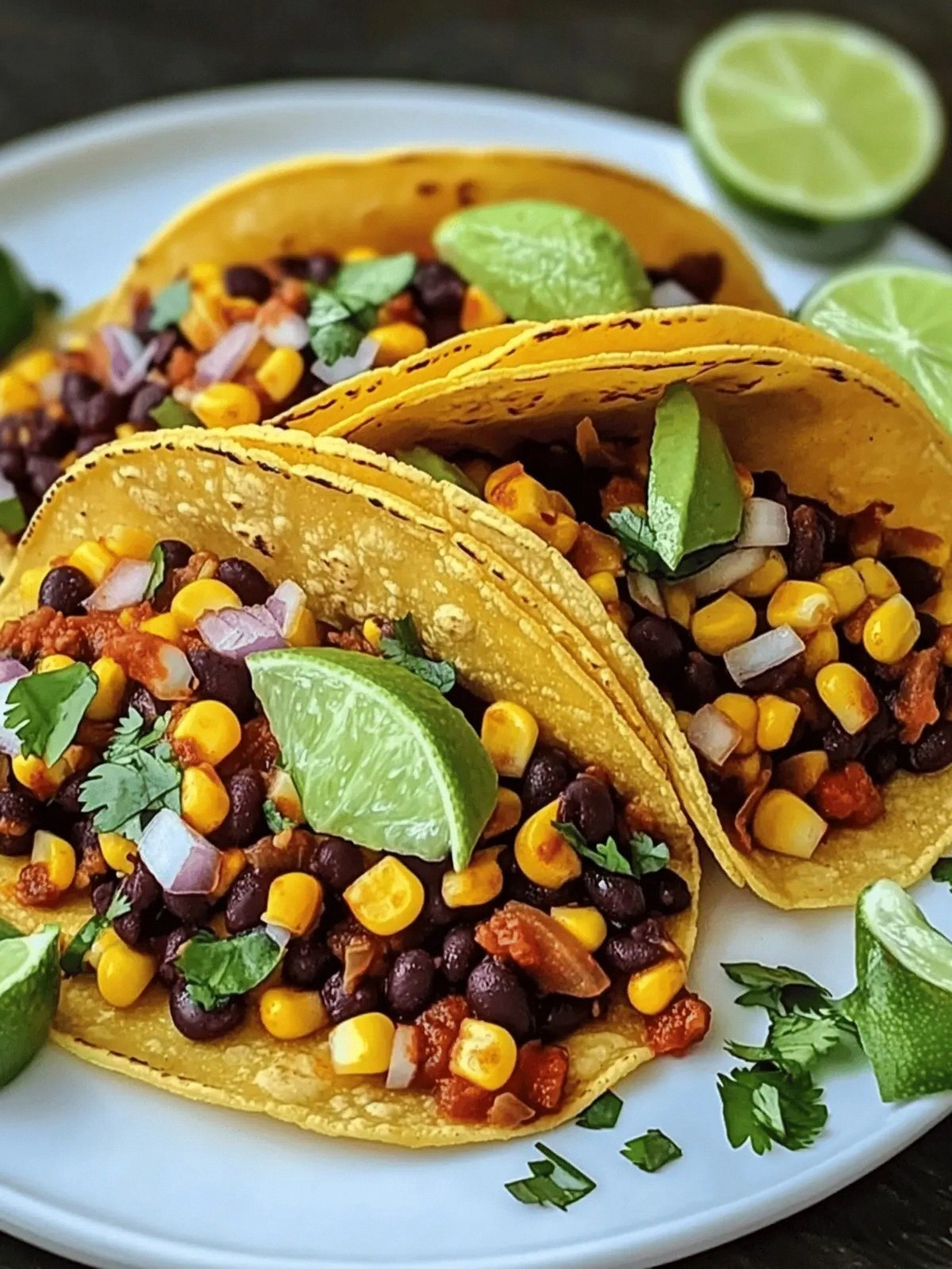 Savory Black Bean Corn Vegetar