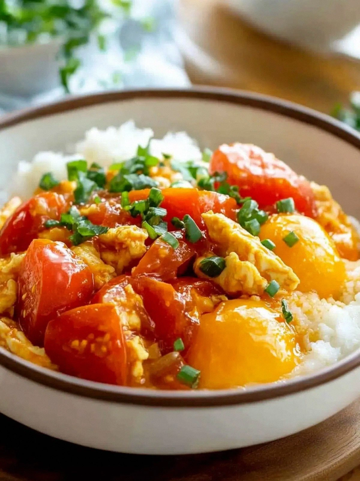Savory Chinese Tomato Egg Stir