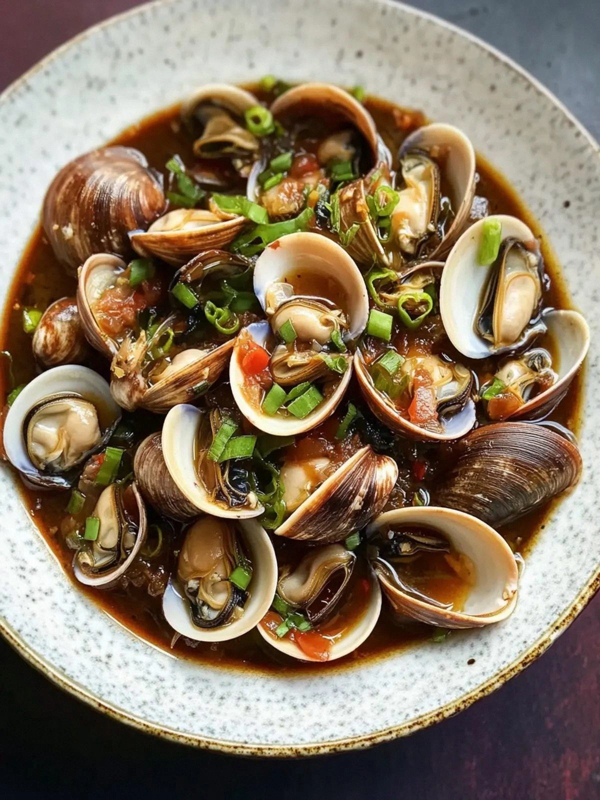 Savory Clams in Black Bean Sau