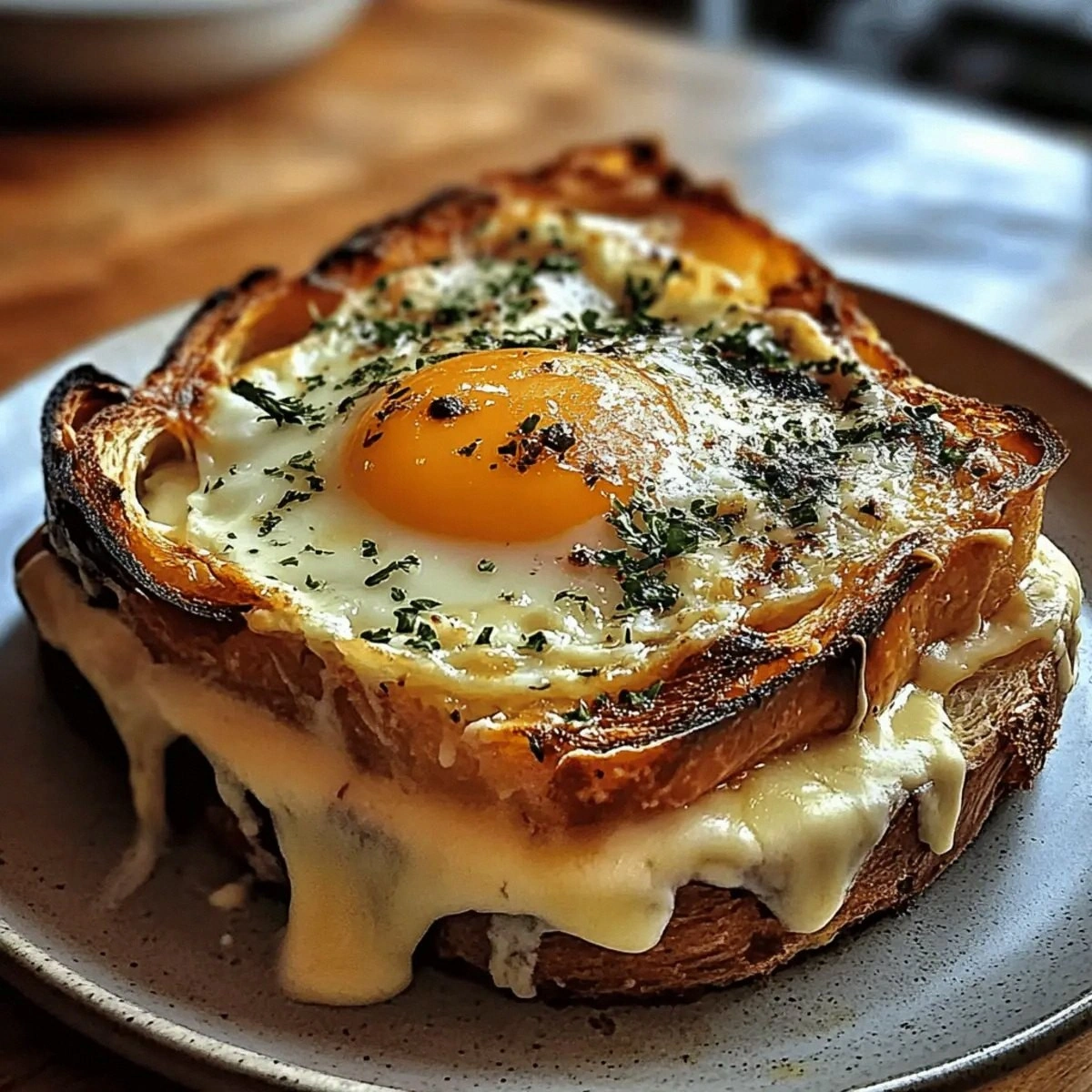 Savory Croque Madame Casserole for a Cozy Brunch Delight