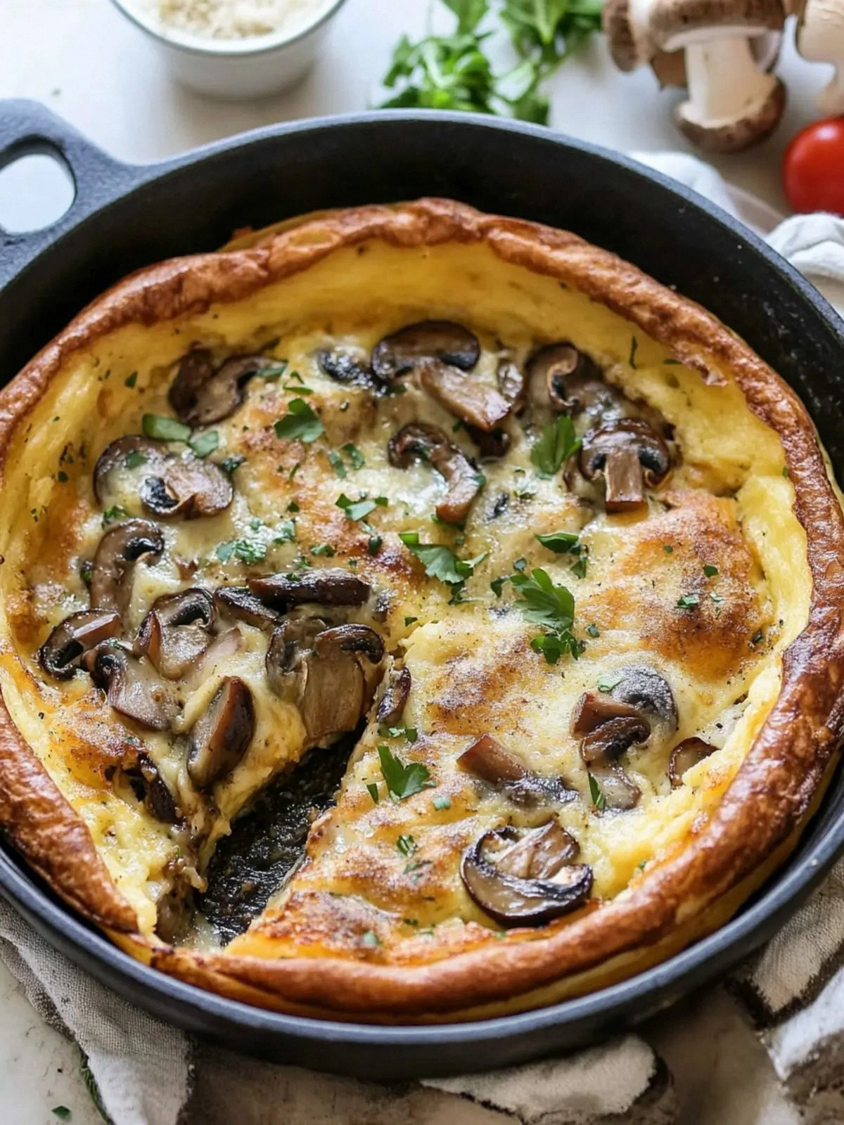 Savory Dutch Baby Pancake with