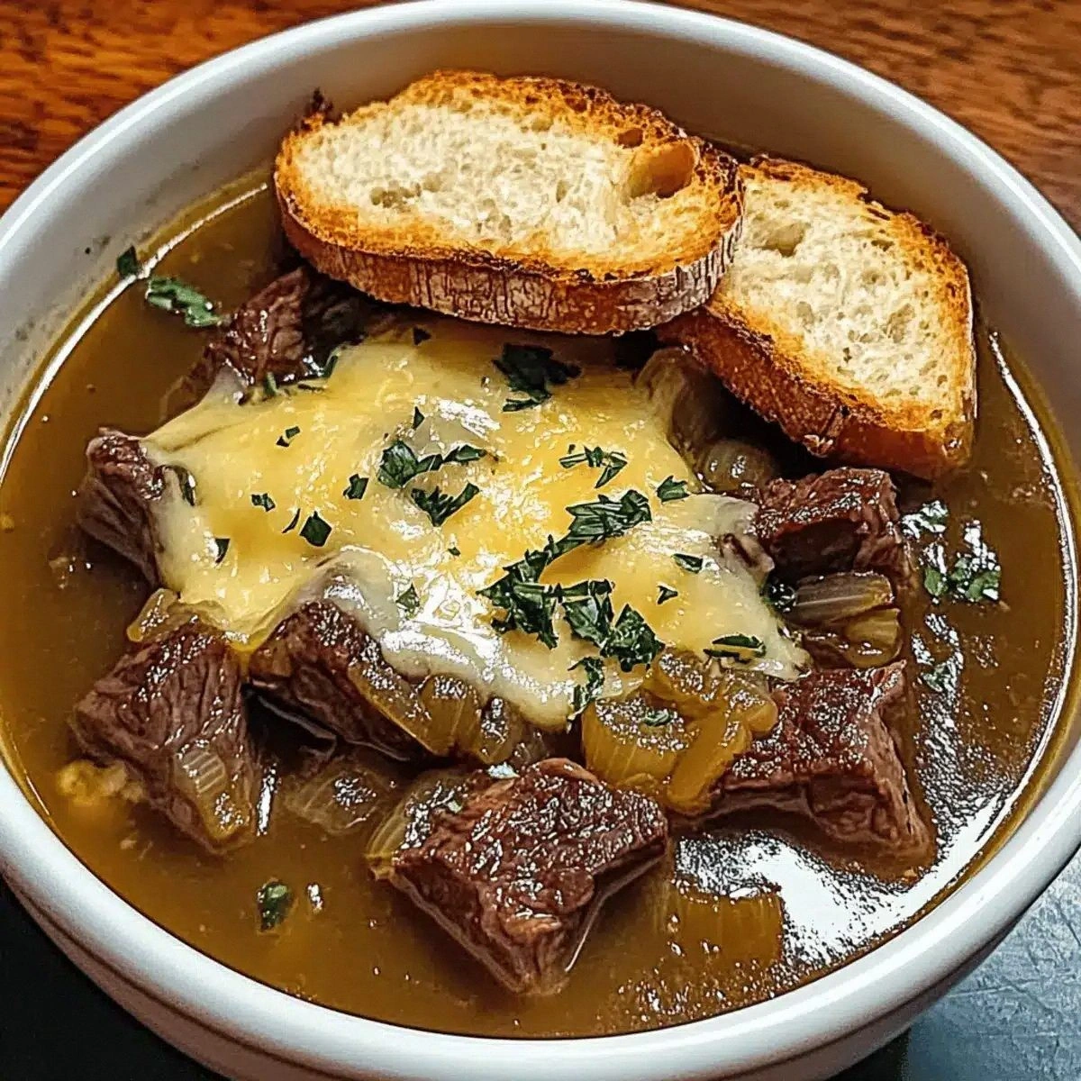 Savory French Onion Beef Short Rib Soup for Cozy Nights