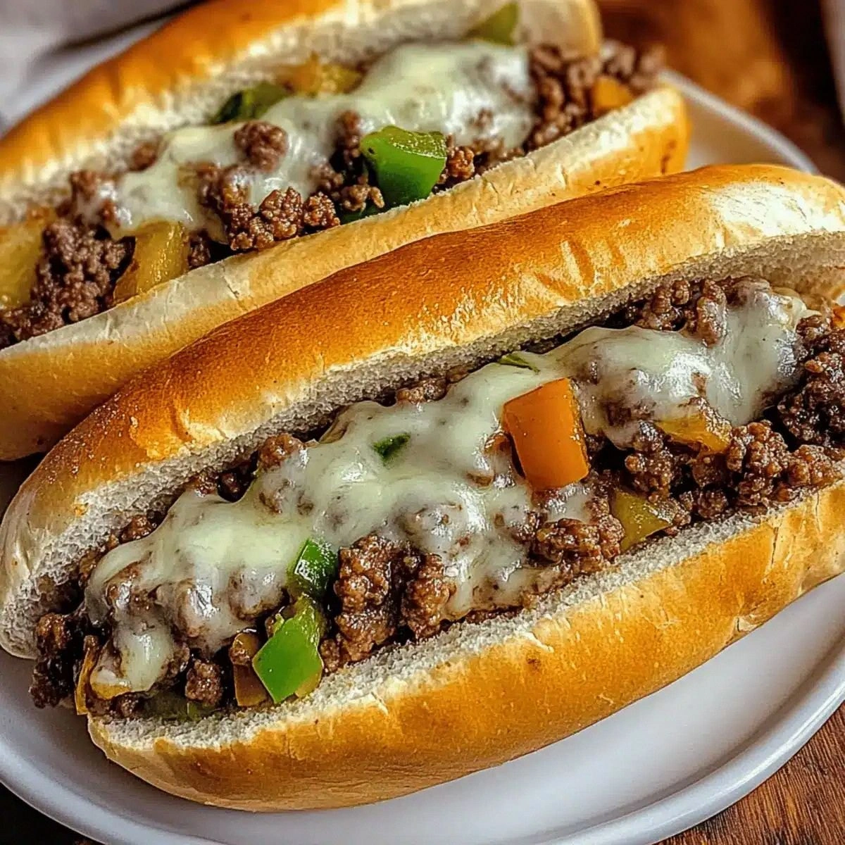 Savory Ground Beef Philly Cheesesteaks for Ultimate Comfort