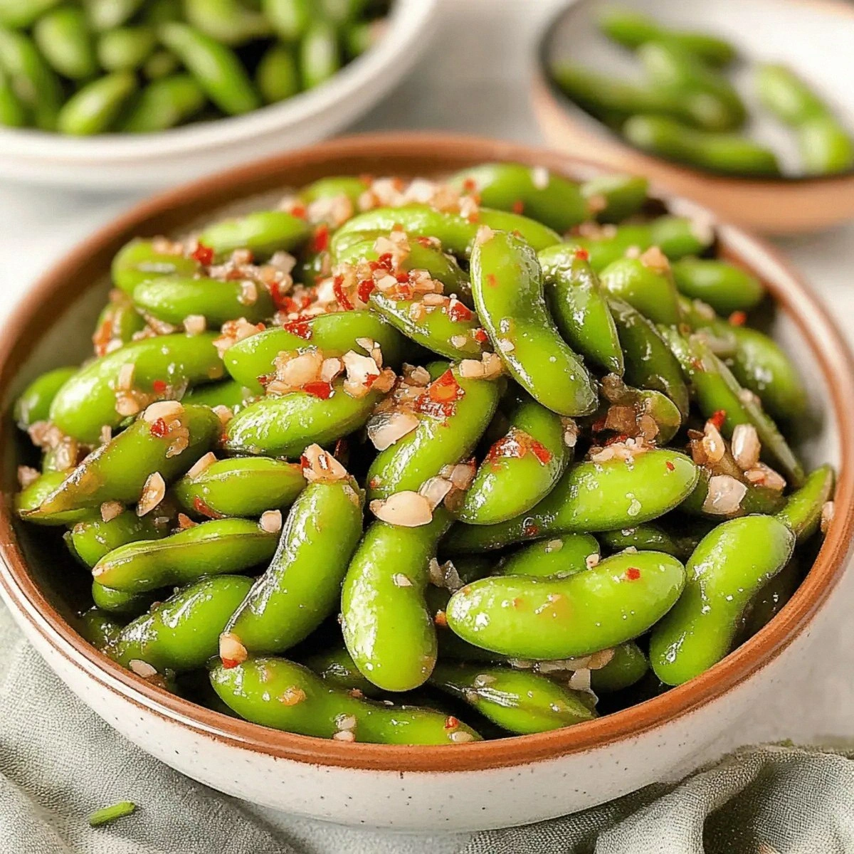 Savory High-Protein Garlic Edamame: Your New Favorite Snack