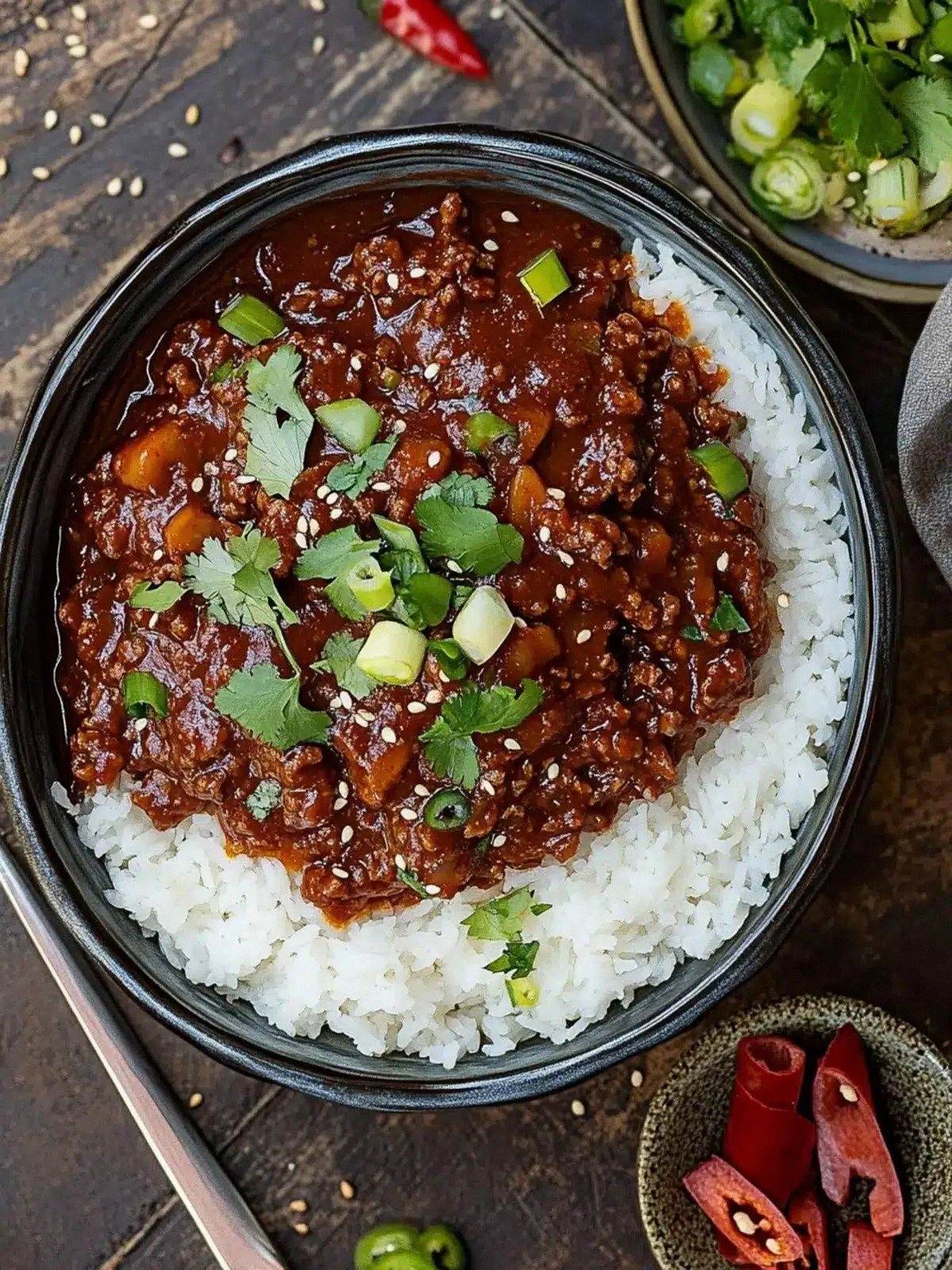 Savory Korean Chile Con Carne:
