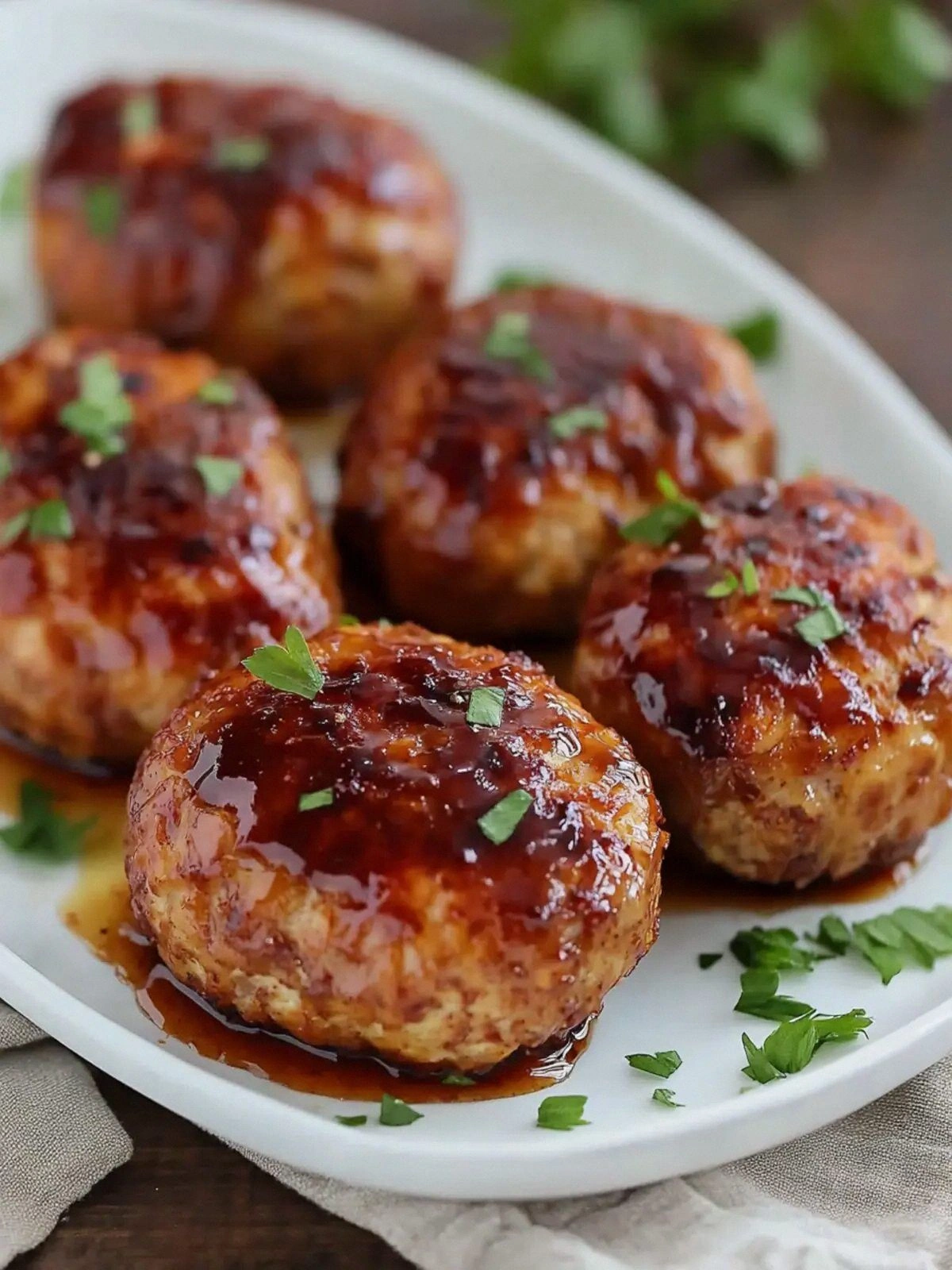 Savory Mini Glazed Chicken Mea
