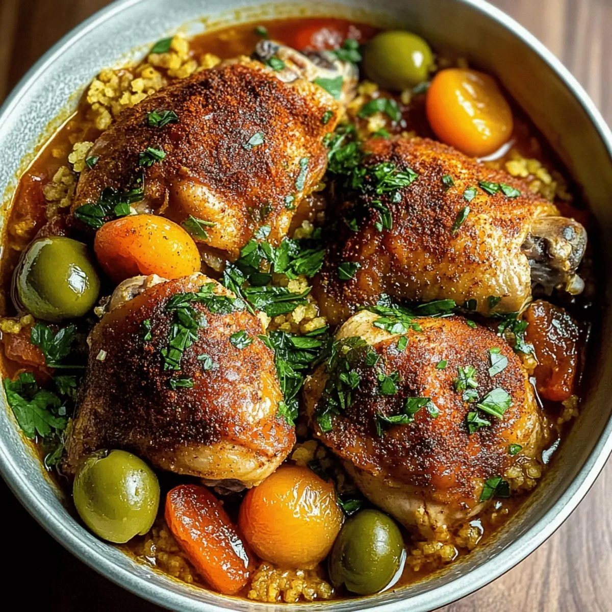 Savory Moroccan Chicken Stew to Warm Your Soul
