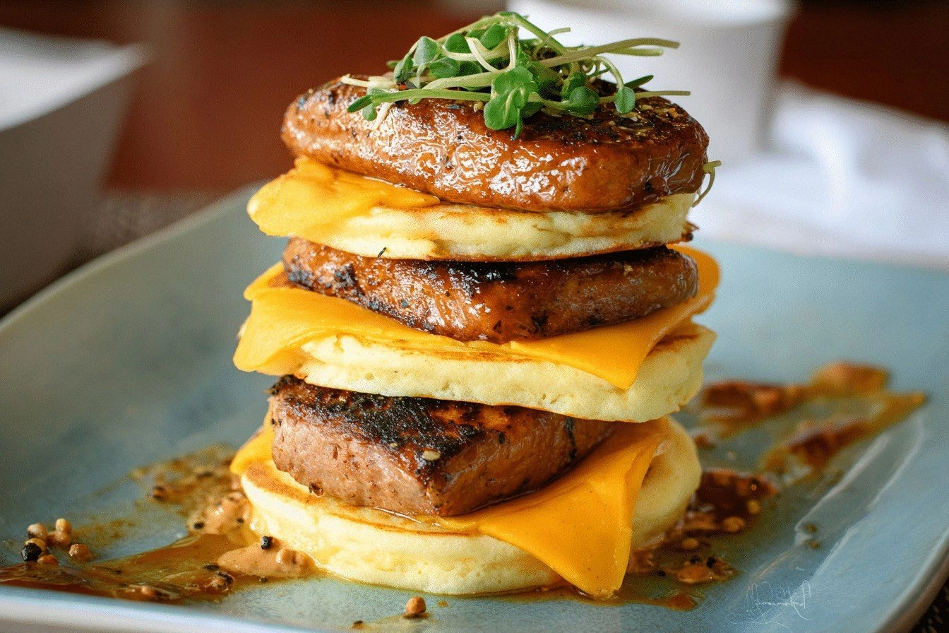 Savory Sausage Griddlers for a