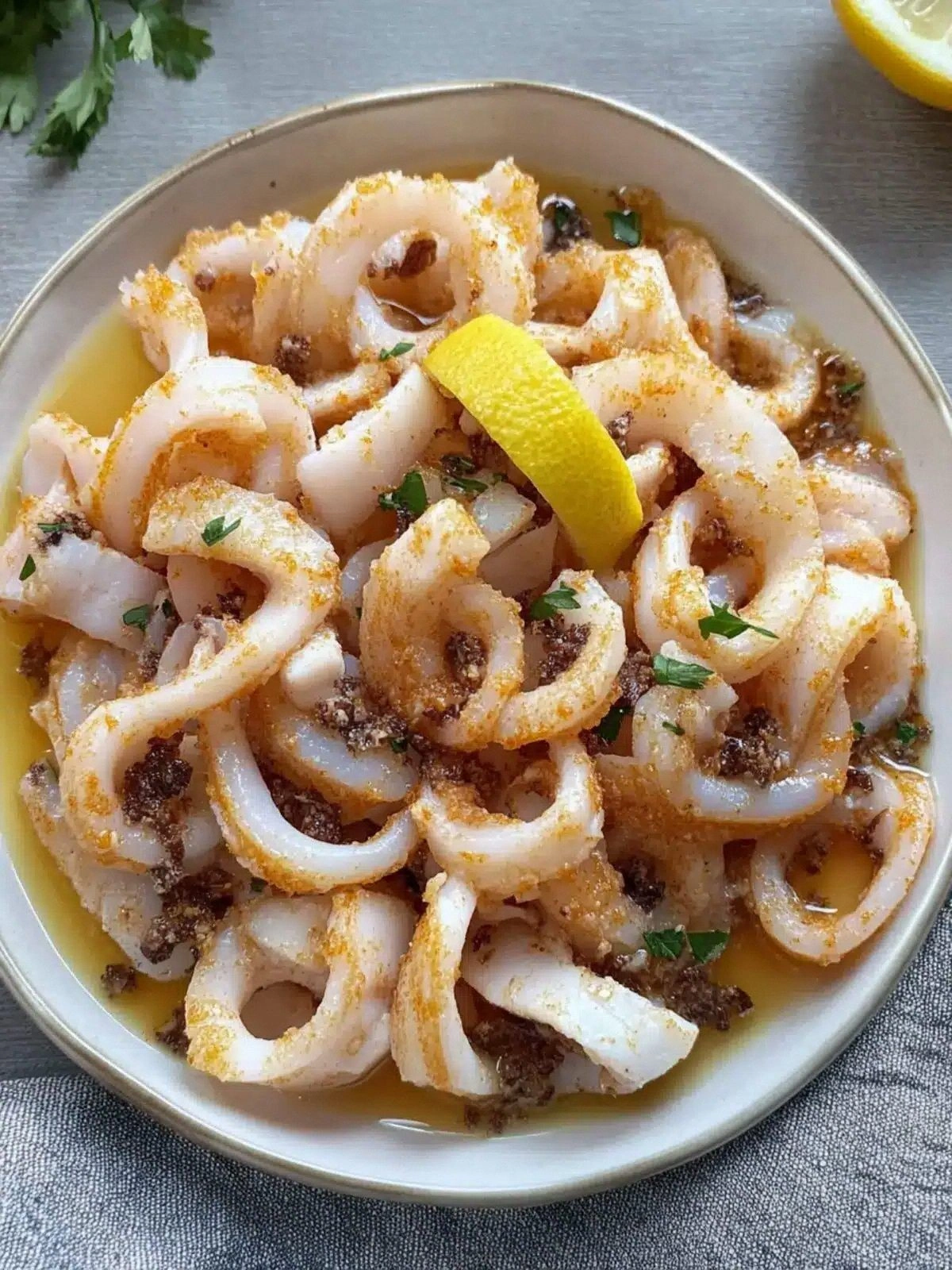 Savory Sauteed Cajun Calamari: