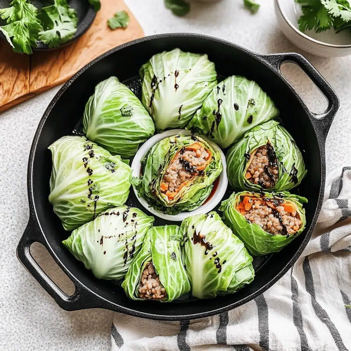 Savory Sesame Ginger Keto Cabbage Rolls You’ll Love