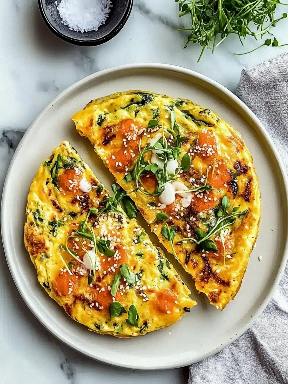 Savory Simple Japanese Frittat