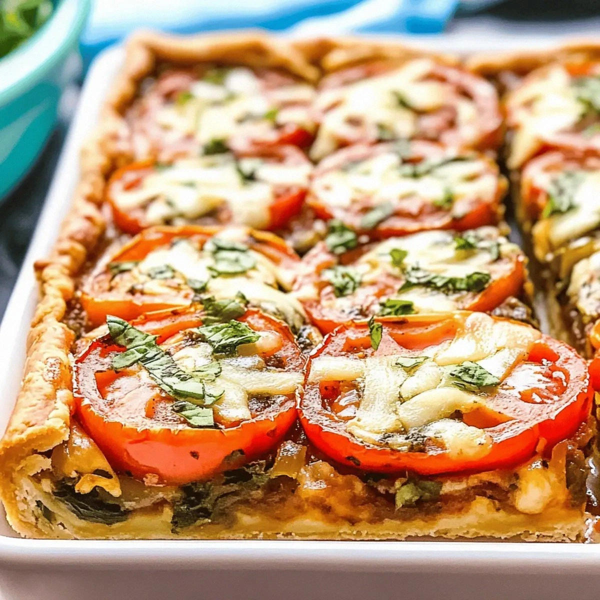 Savory Slab Tomato Pie: A Summer Flavor Sensation