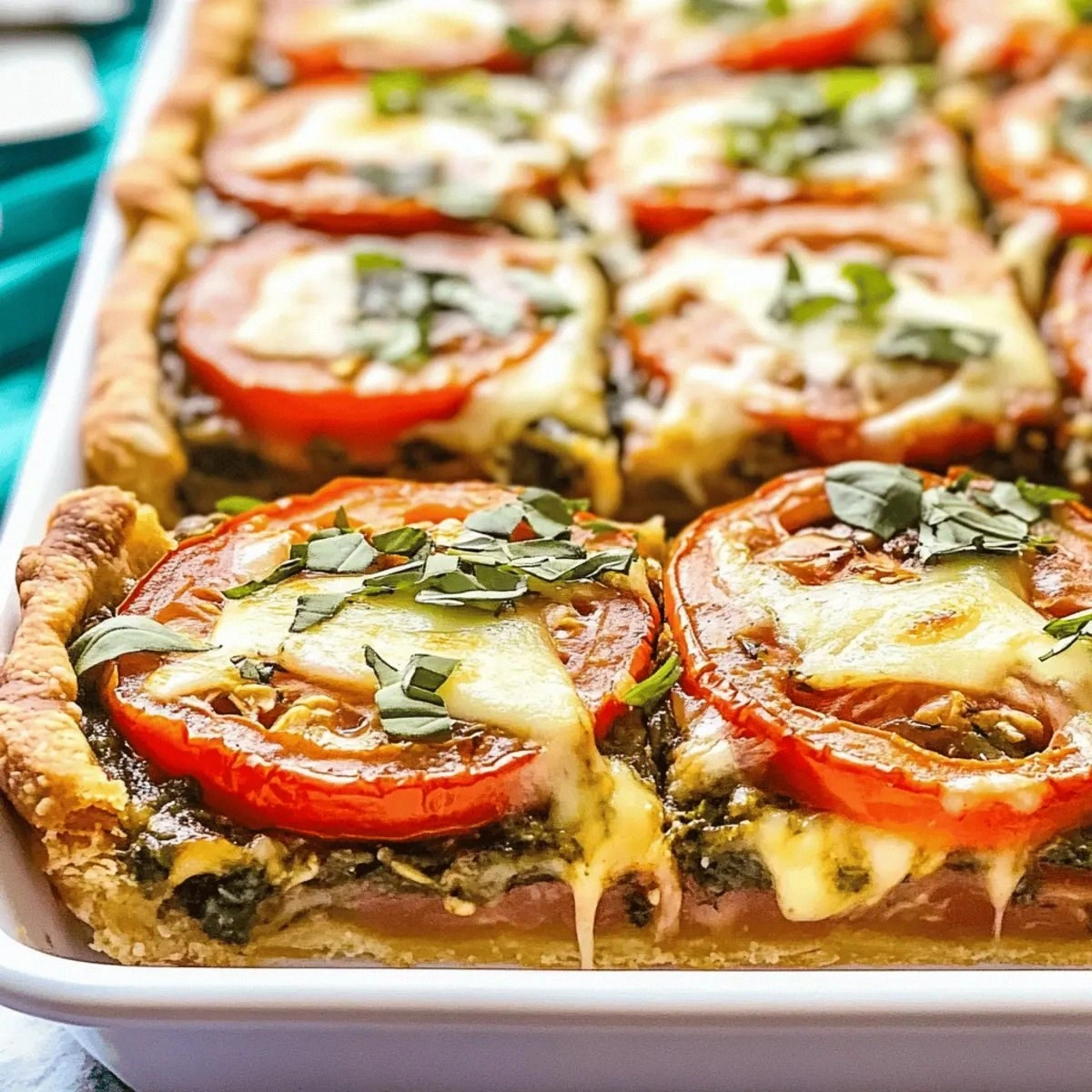 Savory Slab Tomato Pie: Your New Summer Favorite