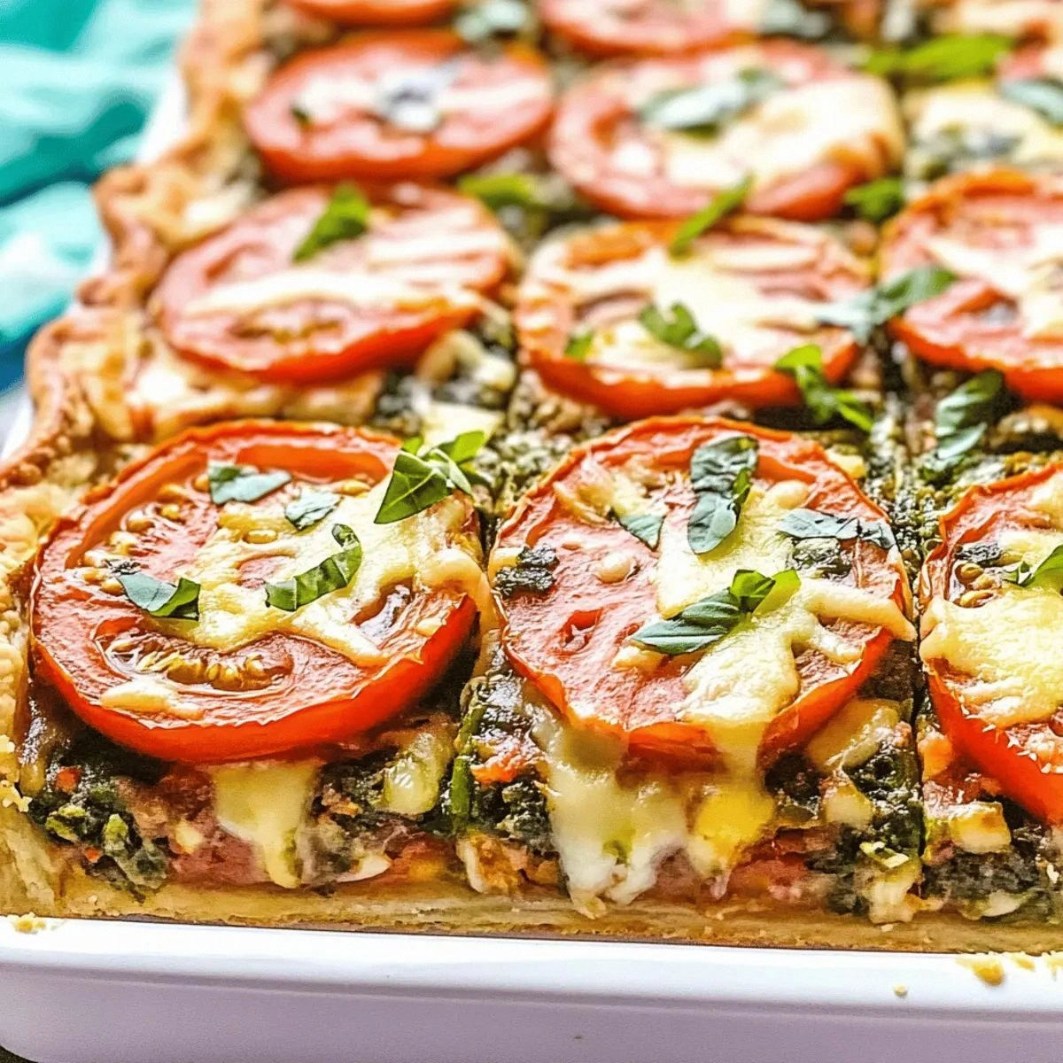Savory Slab Tomato Pie: Your New Summer Favorite