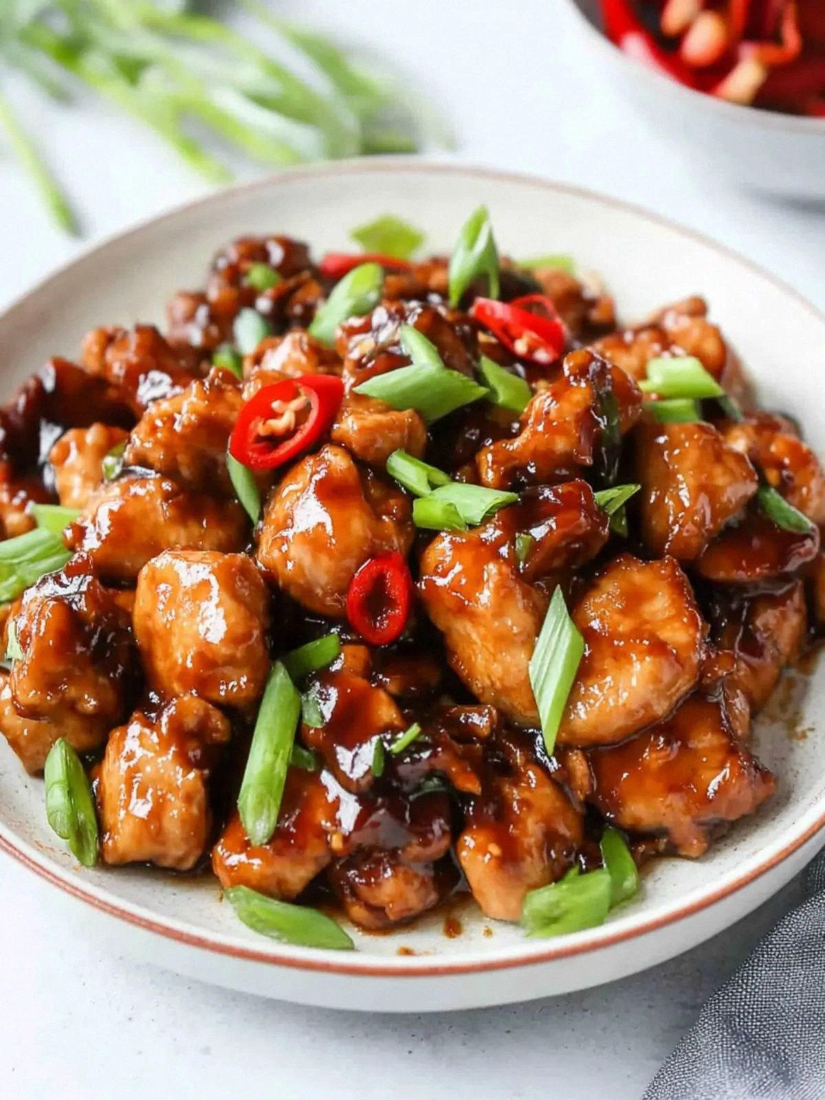 Savory Slow Cooker Mongolian C