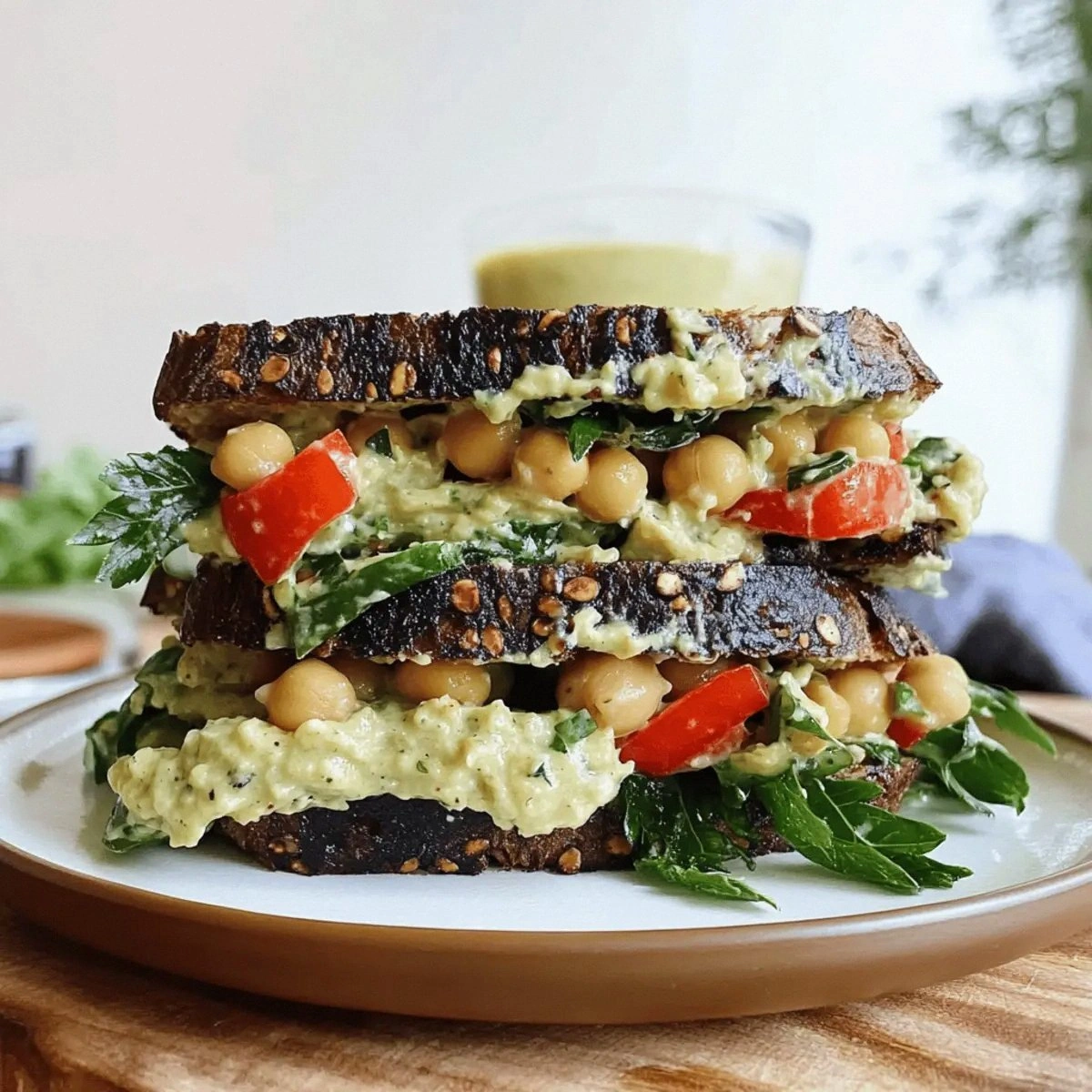 Savory Smashed Chickpea Salad Sandwich You’ll Love