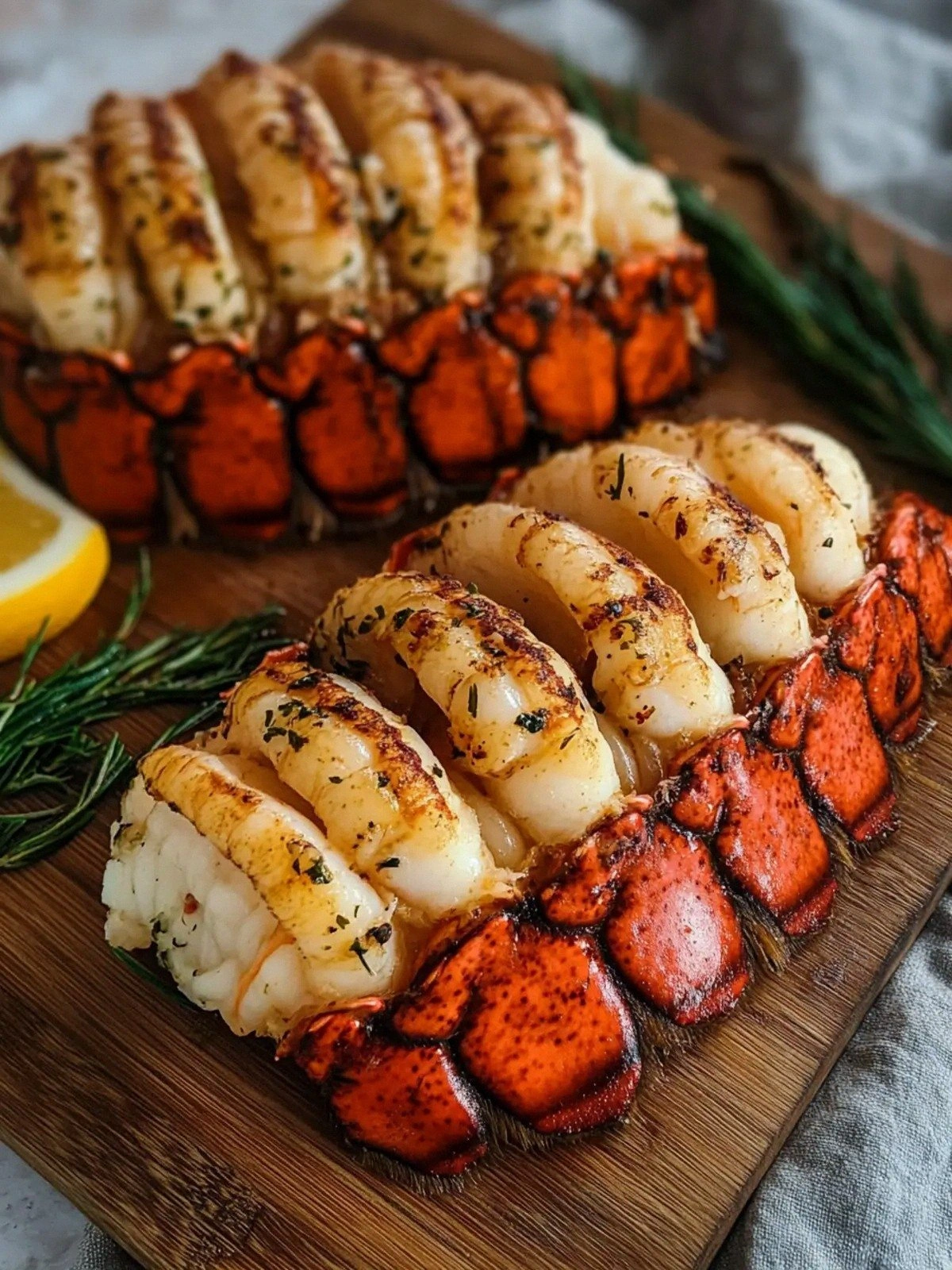 Savory Smoked Lobster Tail: El