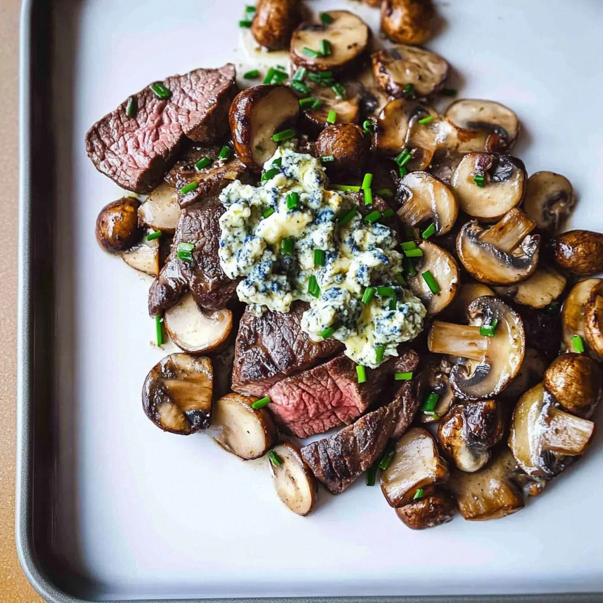 Savory Steak Tips with Mushrooms in 30 Minutes Flat