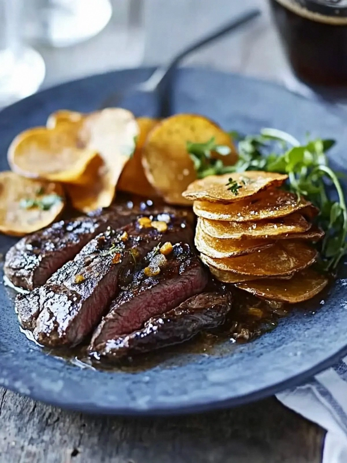Savory Stout-Braised Steak wit