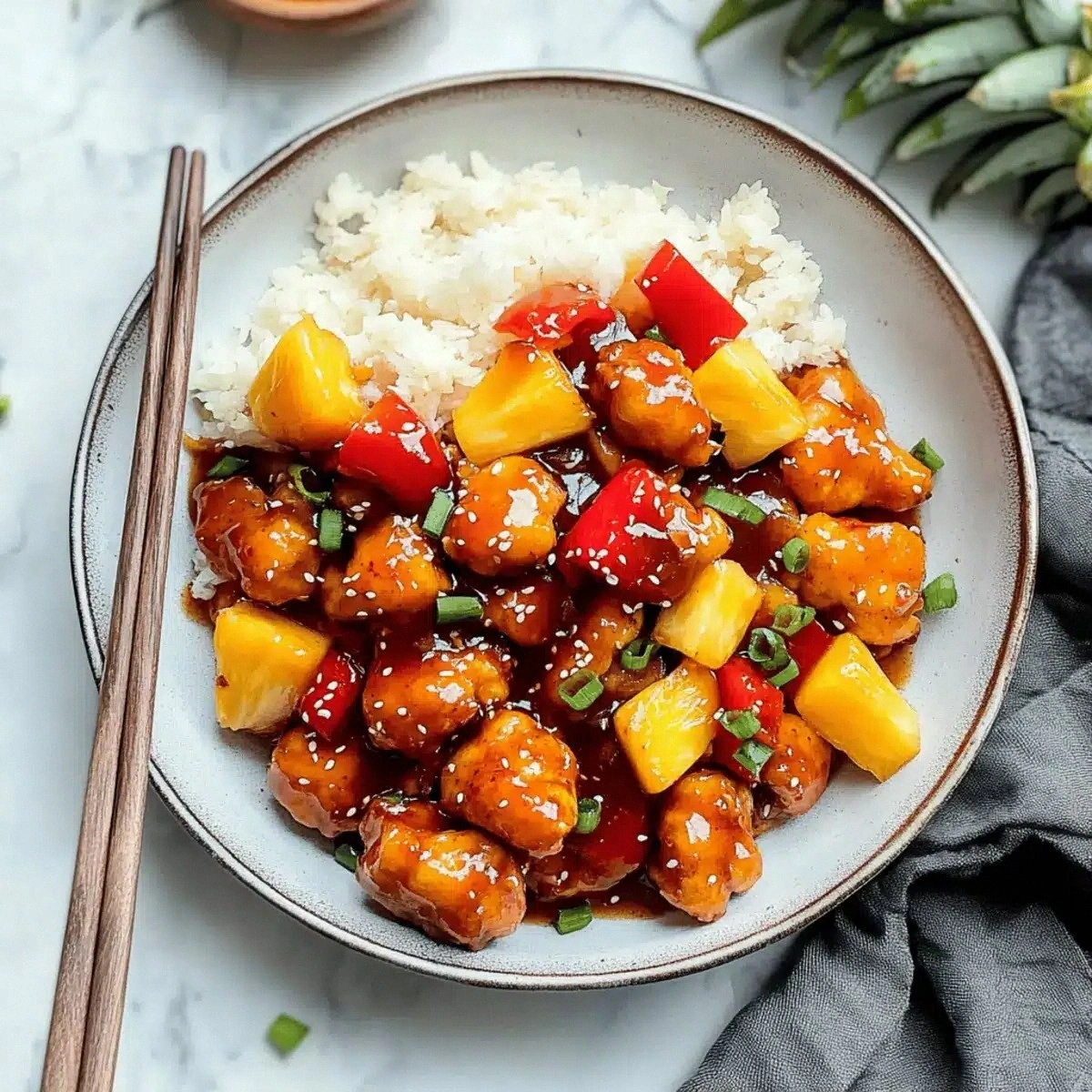 Savory Sweet and Sour Chicken Ready in Just 30 Minutes