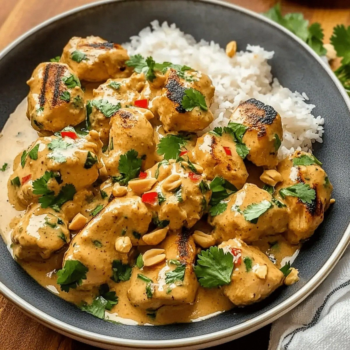 Savory Thai Peanut Chicken Ready in Just 30 Minutes