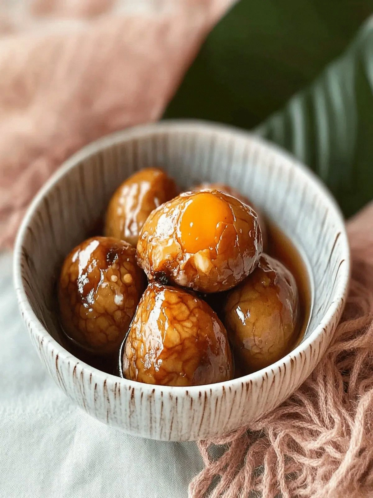 Savory Tiger Skin Eggs Recipe 