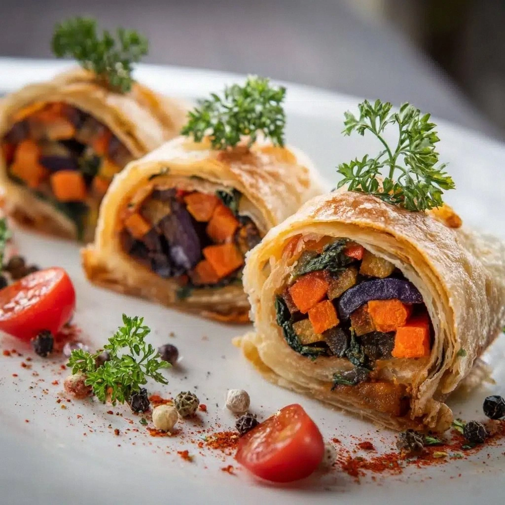 Savory Vegetable Strudel Recip