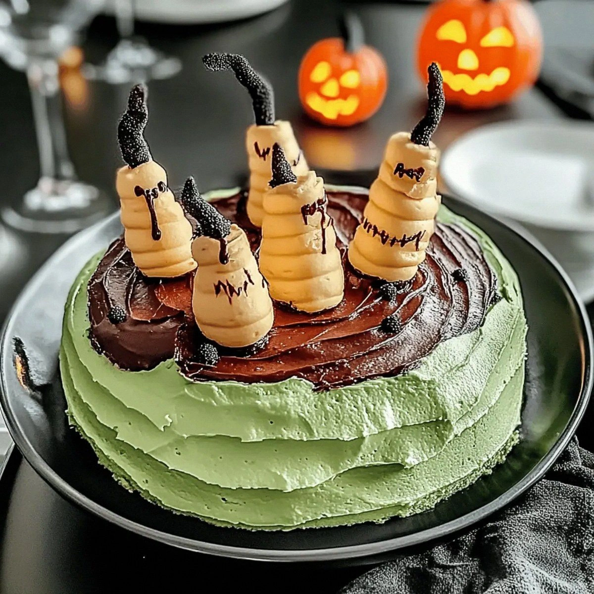 Scary Good Halloween Chocolate Pumpkin Cake You’ll Love