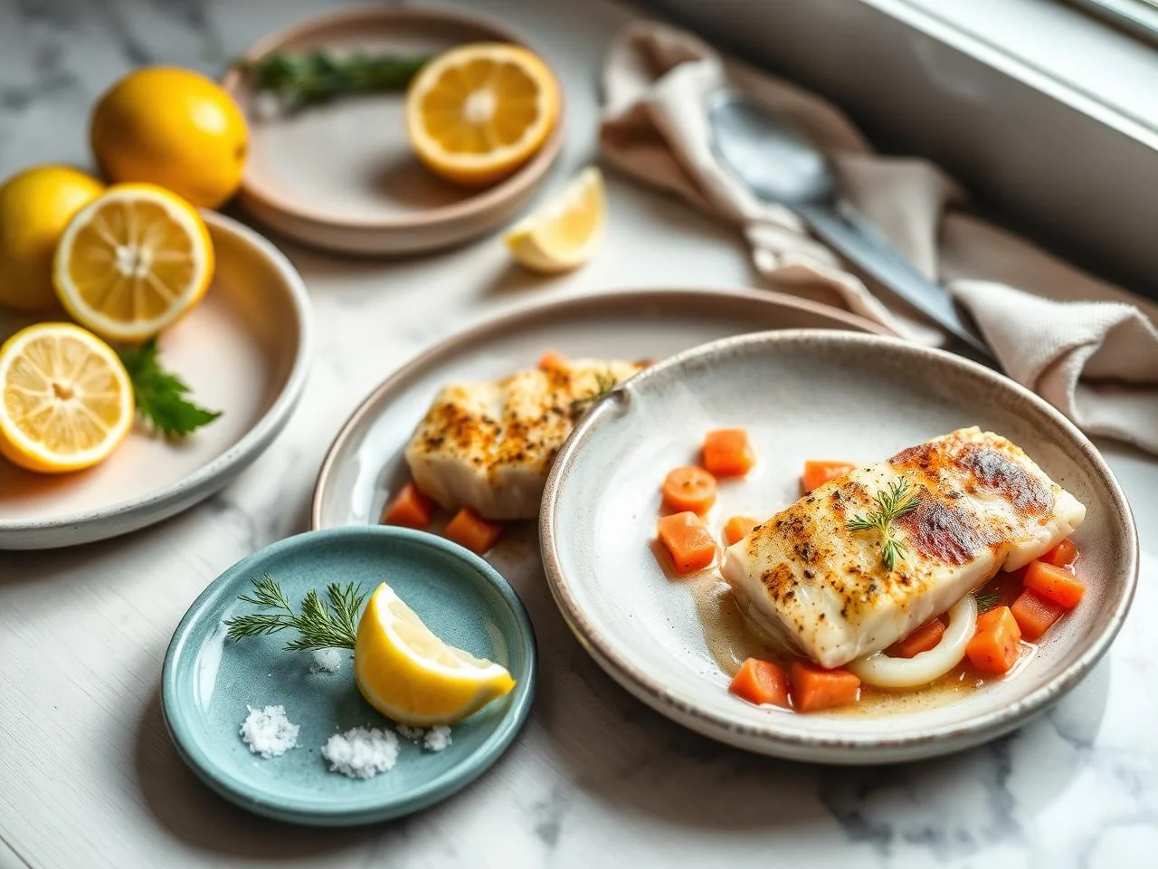 Sea Bass With Fennel
