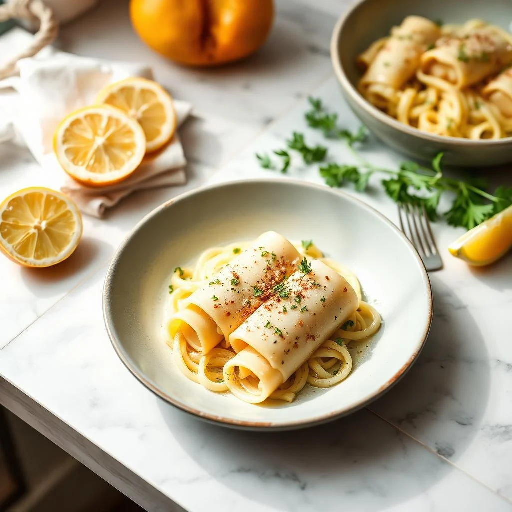 Seafood Cannelloni